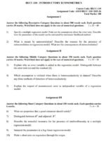 BECC 110 QUESTION PAPER