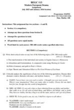 BEGC 113 QUESTION PAPER