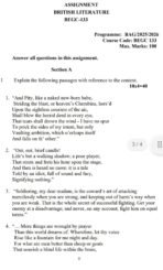 BEGC 133 IGNOU Solved Assignments 2025-26 (English) PDF Download – IGNOU Galaxy - Image 2