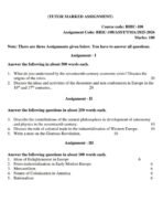 BHIC 108 QUESTION PAPER