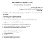 BHIC 110  IGNOU Solved Assignments 2025-26 (English) PDF Download – IGNOU Galaxy - Image 2