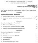 BHIC 111 QUESTION PAPER