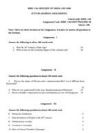 BHIC-134 QUESTION PAPER