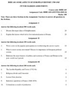 BHIE 145 QUESTION PAPER