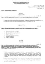 BPCC 107 QUESTION PAPER