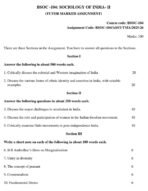 BSOC 104 IGNOU Solved Assignments 2025-26 (English) PDF Download – IGNOU Galaxy - Image 2