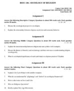 BSOC 106 IGNOU Solved Assignments 2025-26 (English) PDF Download – IGNOU Galaxy - Image 2