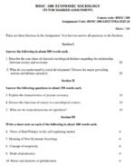 BSOC 108 IGNOU Solved Assignments 2025-26 (English) PDF Download – IGNOU Galaxy - Image 2