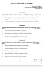 BSOC 111 IGNOU Solved Assignments 2025-26 (English) PDF Download – IGNOU Galaxy - Image 2