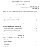 BSOC 105 IGNOU Solved Assignments 2024-25 (English) PDF Download – IGNOU Galaxy - Image 2