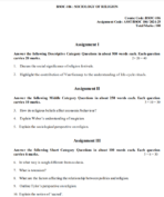 BSOC 106 IGNOU Solved Assignments 2024-25 (English) PDF Download – IGNOU Galaxy - Image 2