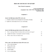 BSOC 109 IGNOU Solved Assignments 2024-25 (English) PDF Download – IGNOU Galaxy - Image 2