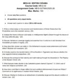 MEG 02 QUESTION PAPER