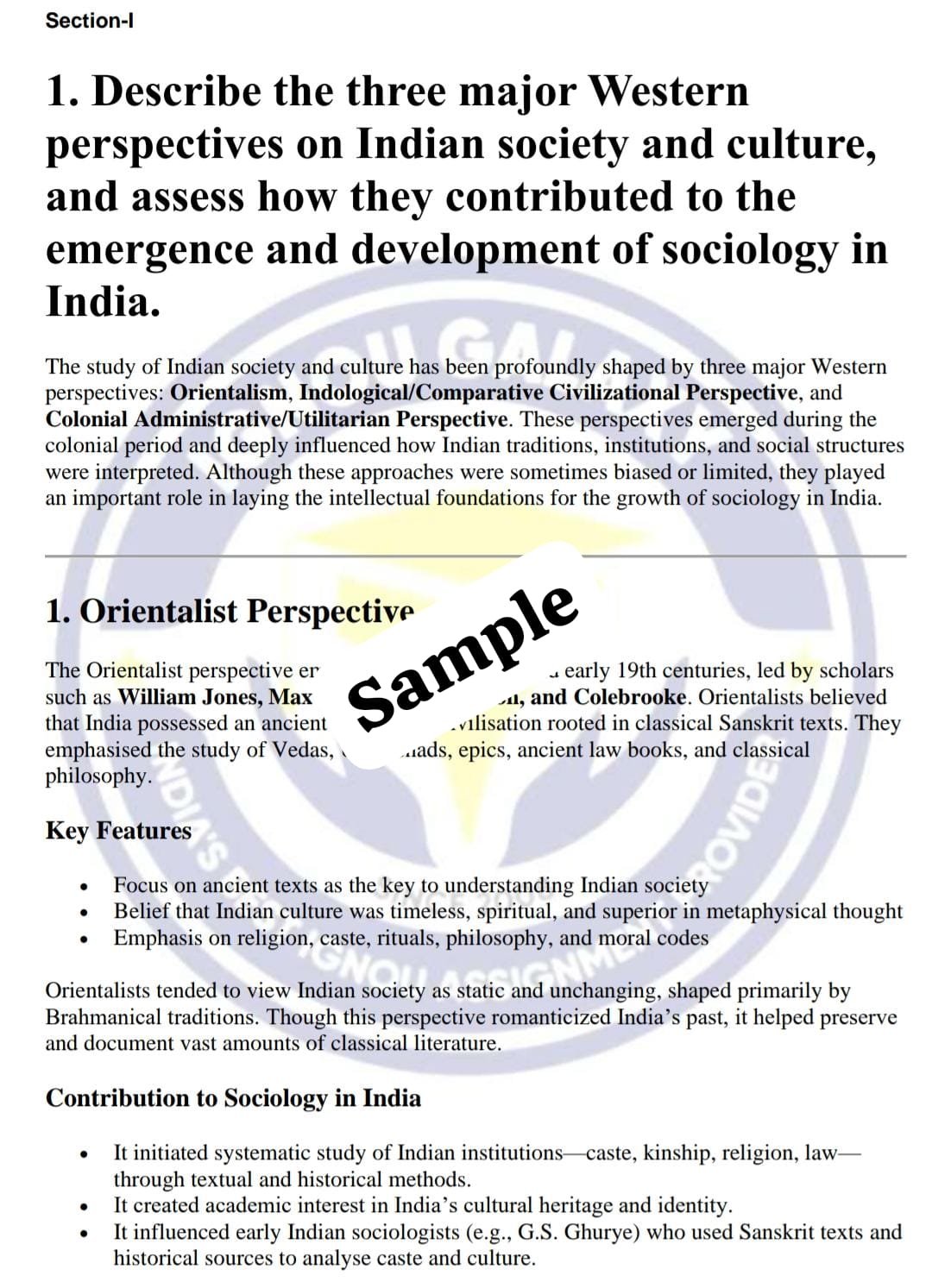 Mso Assignment Example MSO 004 IGNOU Solved Assignments 2025-26 (English) PDF Download – IGNOU ...