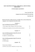 BANC 106 IGNOU Solved Assignments 2025-26 (English) PDF Download – IGNOU Galaxy - Image 2