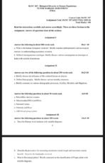BANC 107 QUESTION PAPER