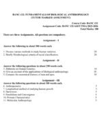 BANC 132 IGNOU Solved Assignments 2025-26 (English) PDF Download – IGNOU Galaxy - Image 2