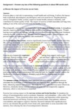 BANE 141 SOLVE ASSIGNMENT