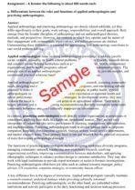 BANE 145 SOLVE ASSIGNMENT