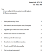 BSW 130 IGNOU Solved Assignments 2024-25 (English) PDF Download – IGNOU Galaxy - Image 2