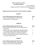 BESE 142 IGNOU Solved Assignments 2024-25 (English) PDF Download – IGNOU Galaxy - Image 2