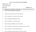 BAB 104 QUESTION PAPER