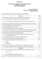 BCHCT 131 IGNOU Solved Assignments 2026 (English) PDF Download – IGNOU Galaxy - Image 2