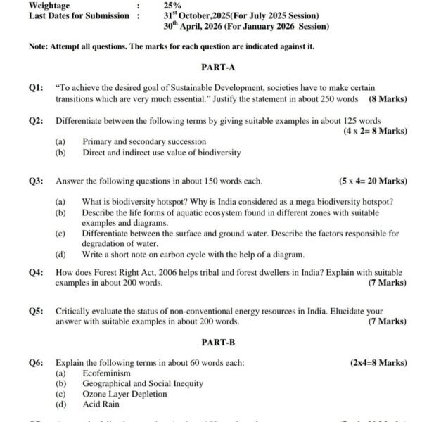 BCOS 183 QUESTION PAPER