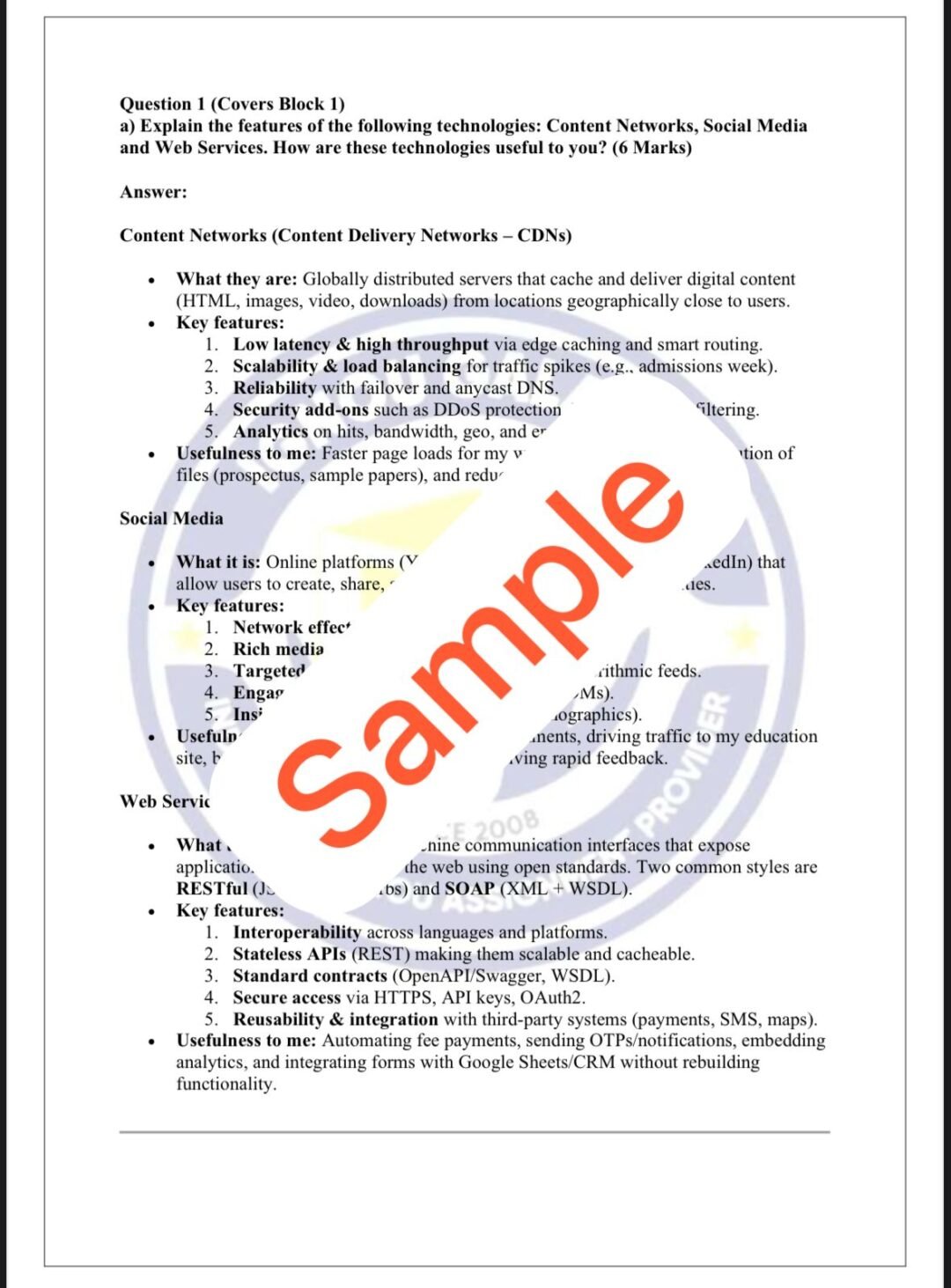 BCS 053 IGNOU Solved Assignments 2025-26 (English) PDF Download – IGNOU ...