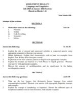 BEGG 172 QUESTION PAPER