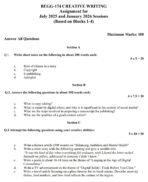 BEGG 174 QUESTION PAPER