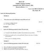 BEGS 185 QUESTION PAPER