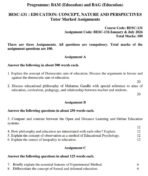 BESC 131 QUESTION PAPER