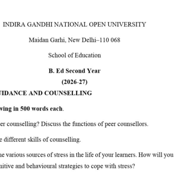 BESE-132 QUESTION PAPER