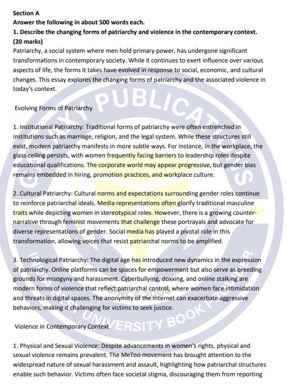 BGS 012 IGNOU Solved Assignments 2024-25 (English) PDF Download – IGNOU ...