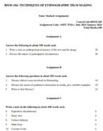 BSOS 184 QUESTION PAPER