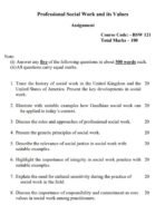 BSW 121 IGNOU Solved Assignments 2025-26 (English) PDF Download – IGNOU Galaxy - Image 2