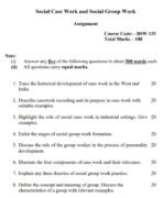 BSW 125 IGNOU Solved Assignments 2025-26 (English) PDF Download – IGNOU Galaxy - Image 2