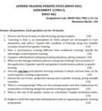 BWEF 02 QUESTION PAPER