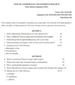 MANI 01 QUESTION PAPER