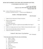 MCFT 01 QUESTION PAPER