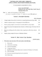 MCFT 07 QUESTION PAPER