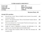 MCO 04 QUESTION PAPER