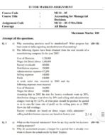 MCO 05 QUESTION PAPER