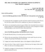 MEC 004 QUESTION PAPER