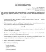 MEC 006/106 IGNOU Solved Assignments 2025-26 (English) PDF Download – IGNOU Galaxy - Image 2