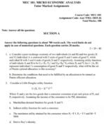 MEC 001/101 IGNOU Solved Assignments 2025-26 (English) PDF Download – IGNOU Galaxy - Image 2