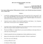 MEC 102 QUESTION PAPER