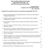 MEG 08 QUESTION PAPER
