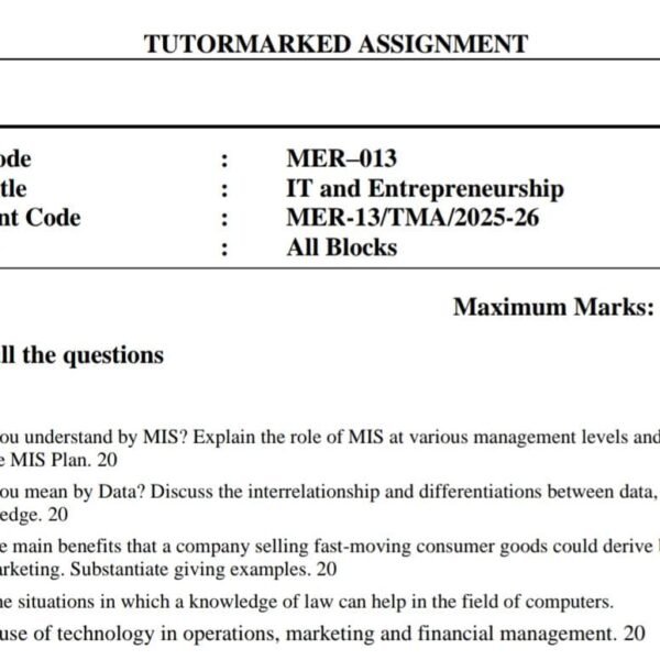 MER 13 QUESTION PAPER